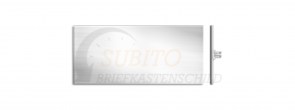 Klingelschild Schweizer IT25 54 x 25 Alu